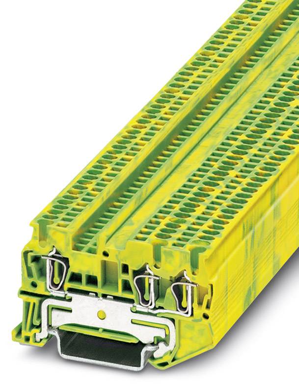 Phoenix Contact 3031144 Durchgangsreihenklemme 4.2mm Zugfeder Grün, Gelb 50St.