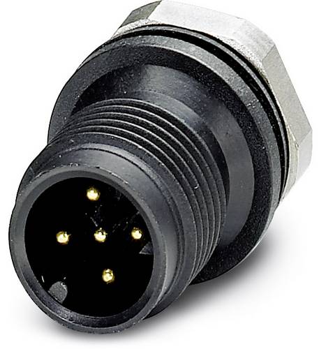 Phoenix Contact 1436437 Sensor-/Aktor-Einbausteckverbinder M12 Stecker, Einbau Polzahl Sensoren: 5