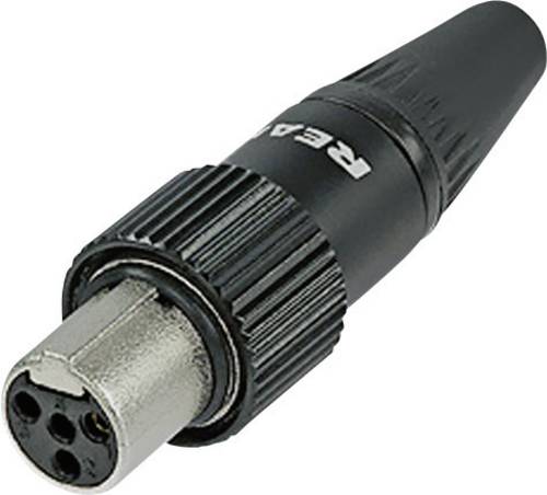 Rean AV RT5FCT-B Miniatur-XLR-Steckverbinder Buchse, gerade Polzahl: 5 Schwarz 1 St.