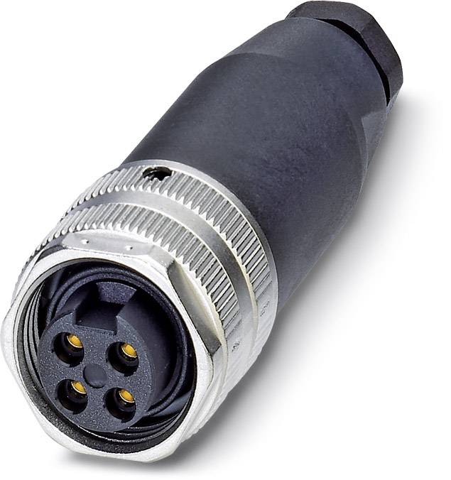 Phoenix Contact 1521342 Sensor-/Aktor-Steckverbinder, unkonfektioniert 7/8" Buchse, gerade Polzahl Sensoren: 4 1St.