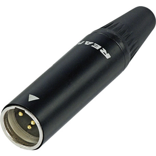 Rean AV RT3MC-B Miniatur-XLR-Steckverbinder Stecker, gerade Polzahl: 3 Schwarz Rean AV RT3MC-B Miniatur-XLR-Steckverbinder Stecker, gerade Polzahl: 3 Schwarz