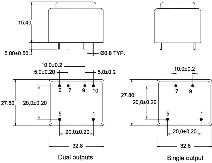 Zettler Magnetics BV302S18006 Printtransformator 1 x 230V 1 x 18 V/AC 0.60 VA 33mA