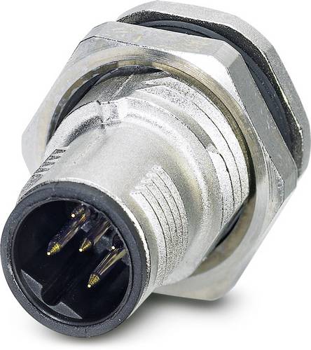 Phoenix Contact 1553051 Sensor-/Aktor-Einbausteckverbinder M12 Stecker, Einbau Polzahl Sensoren: 5