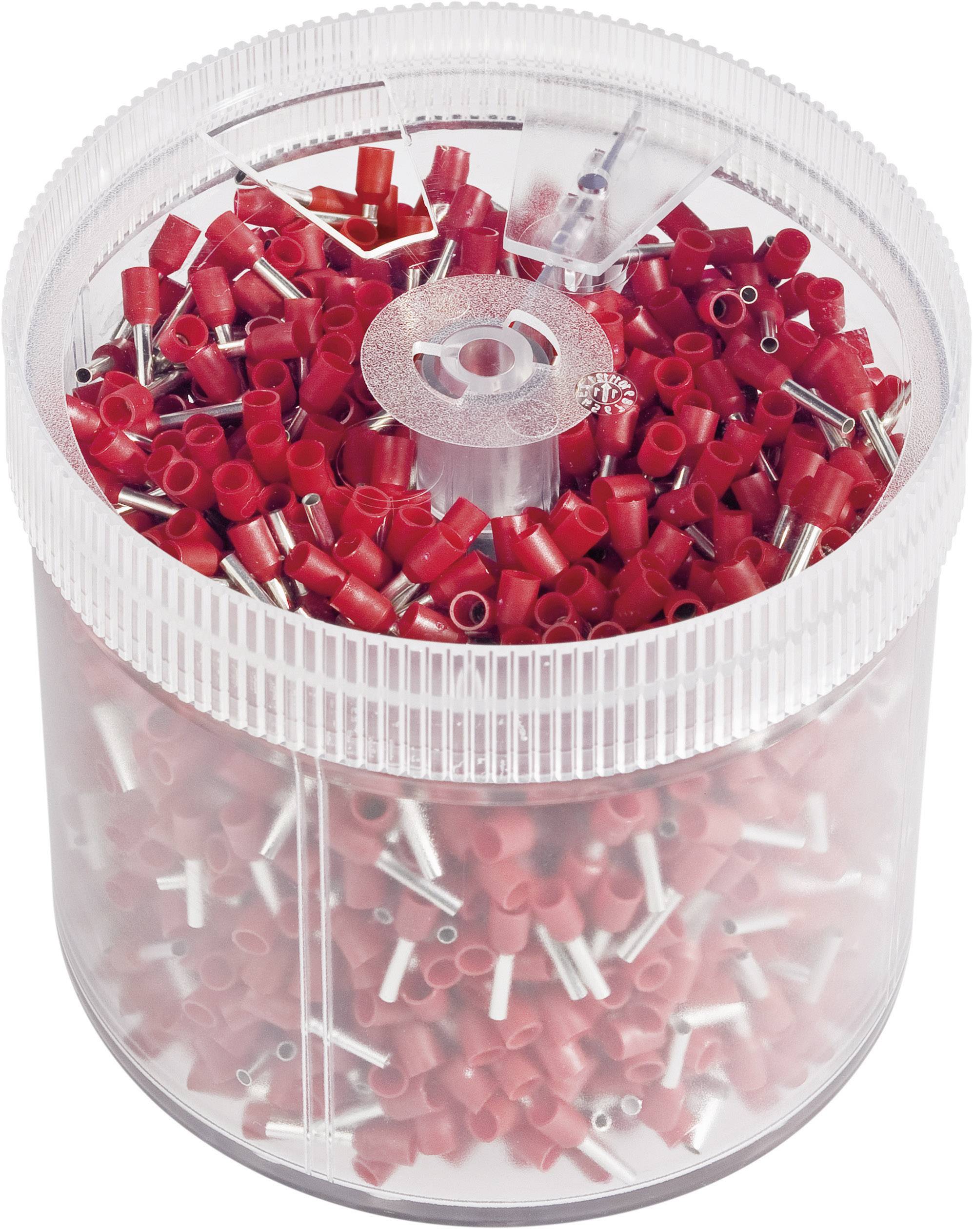 Vogt Verbindungstechnik 470308.s20 Aderendhülse 1mm² Teilisoliert Rot 2000St.