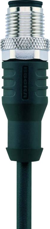 Escha 8046926 Sensor-/Aktor-Steckverbinder, konfektioniert M12 Stecker, gerade 2.00m Polzahl Sensoren: 12 1St.