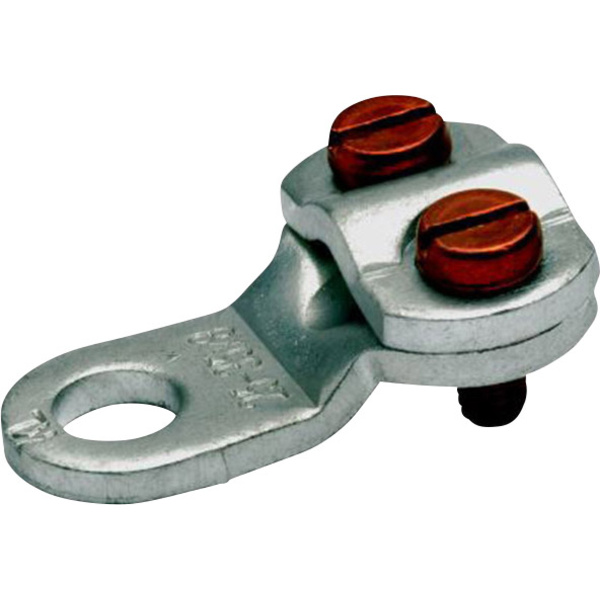 Klauke 573R6 Ringkabelschuh 2 Schrauben Querschnitt (max.)=16 mm² Loch-Ø=6.5 mm Unisoliert Metall 1