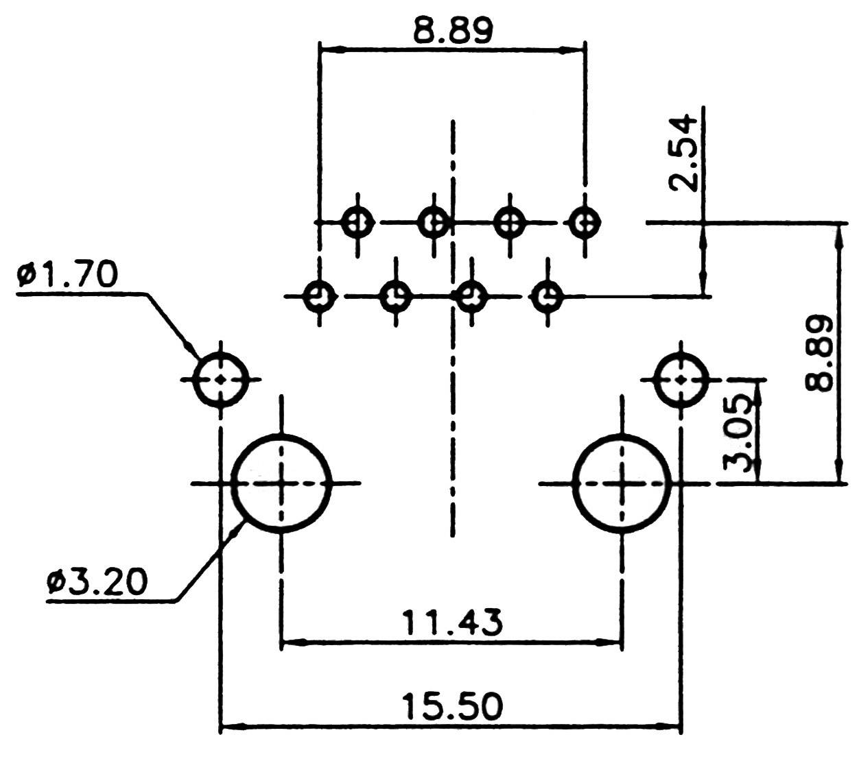 TRU Components TC-A-20042-LP/FS-203 Modulare Einbaubuchse 1586526 Buchse, Einbau horizontal Polzahl Sensoren 8P8C