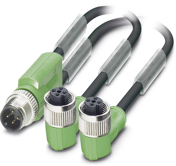 Phoenix Contact 1668991 Sensor-/Aktor-Steckverbinder, konfektioniert M12 Adapter, Y-Form 30.00cm Polzahl Sensoren: 3 1St.