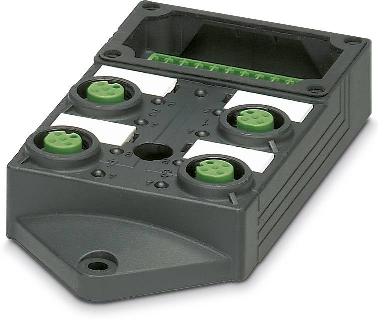 Phoenix Contact SACB-4/ 4-L-C GG SCO P 1452864 Sensor/Aktorbox passiv M12-Verteiler mit Kunststoffgewinde 1St.