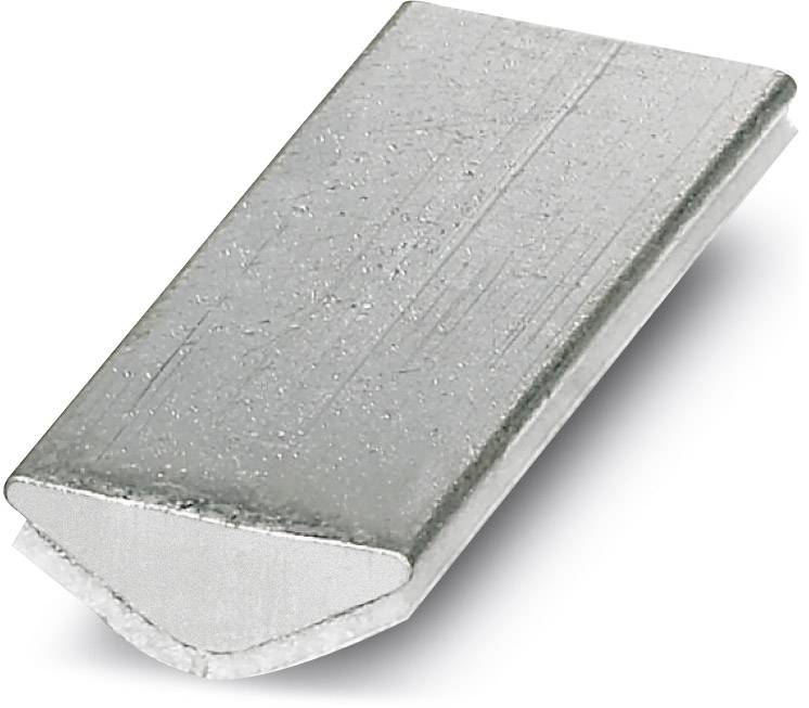 Ein rechteckiges, metallisches Keilstück, das zur Befestigung von Maschinenteilen verwendet wird.