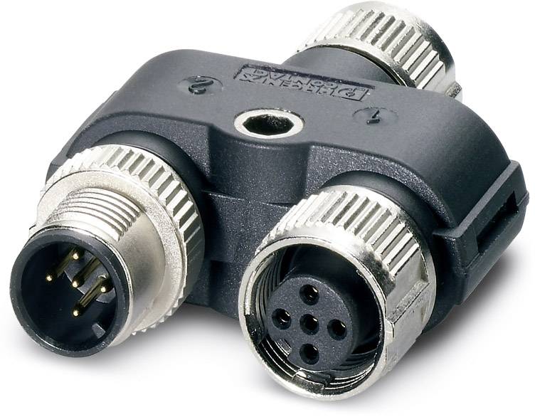 Phoenix Contact 1419933 Sensor-/Aktor-Verteiler und Adapter M12 Adapter, Y-Form Polzahl Sensoren: 5 5 St.