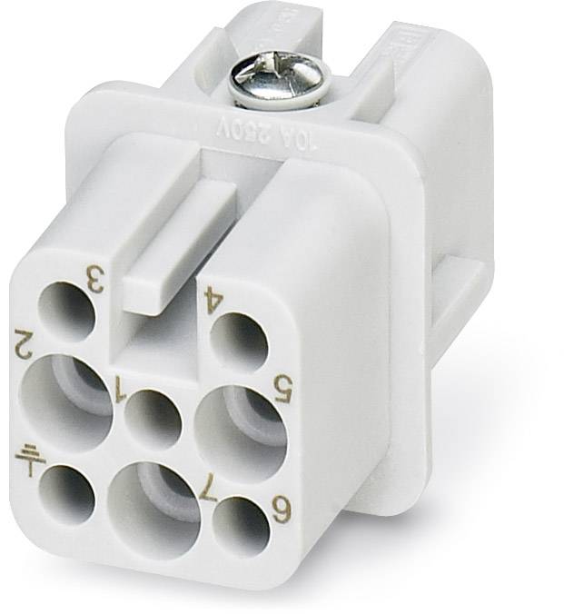 Phoenix Contact 1584347 Buchseneinsatz HC-D 7 + PE Crimpen 1St.