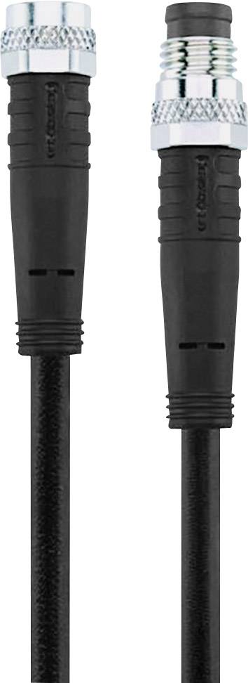 Escha 8044017 Sensor-/Aktor-Steckverbinder, konfektioniert M8 Stecker, gerade, Buchse, gerade 2.00