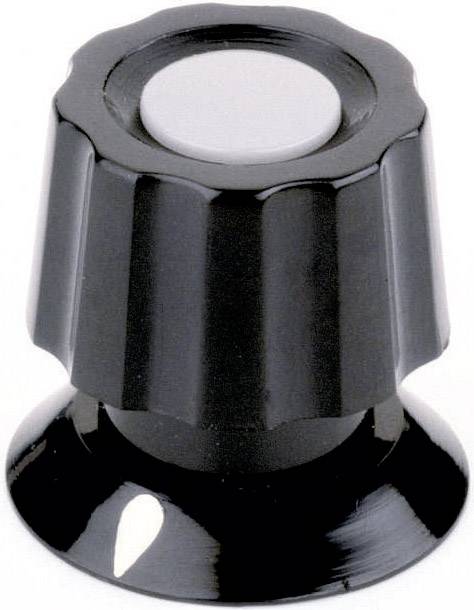 Mentor 474.61 474.61 Drehknopf mit Zeiger Schwarz (Ø x H) 59mm x 35.5mm 1St.
