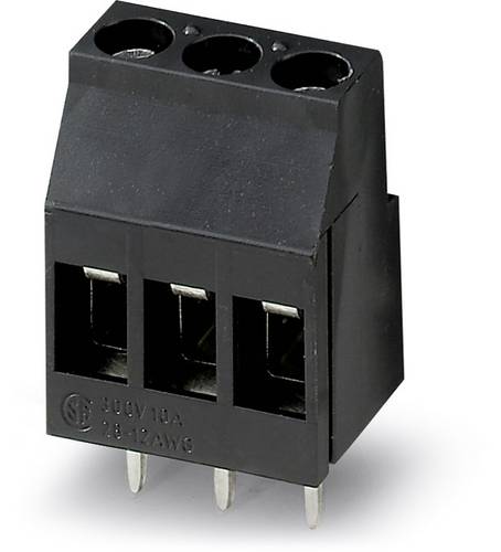 Phoenix Contact 1985991 Schraubklemmblock 2.50 mm² Polzahl 3 Schwarz 50 St.