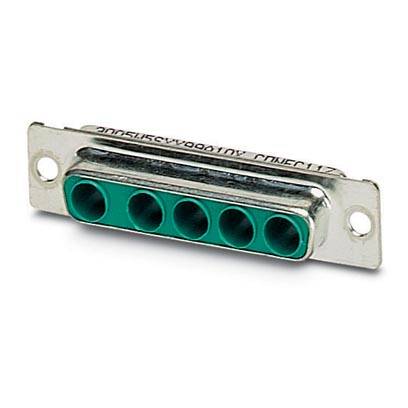 Phoenix Contact VS-25-BU-DSUB-5P 1689983 D-SUB Buchsenleiste 180 ° Polzahl: 5 Lötkelch, Schrauben 1
