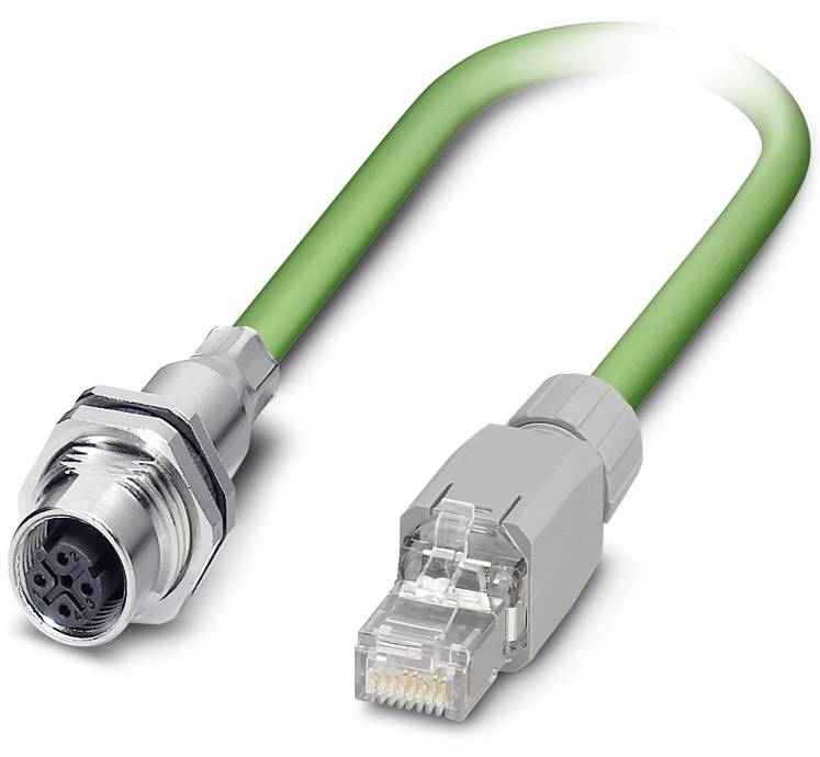 Phoenix Contact 1404369 Sensor-/Aktor-Steckverbinder, konfektioniert M12 Stecker, gerade 5.00m Polzahl Sensoren: 4 1St.
