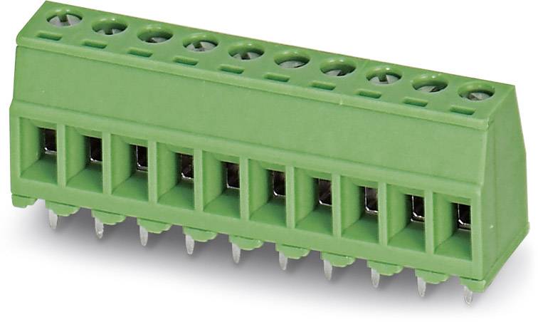 Phoenix Contact 1705605 Schraubklemmblock 1.50mm² Polzahl 8 Grün 50St.