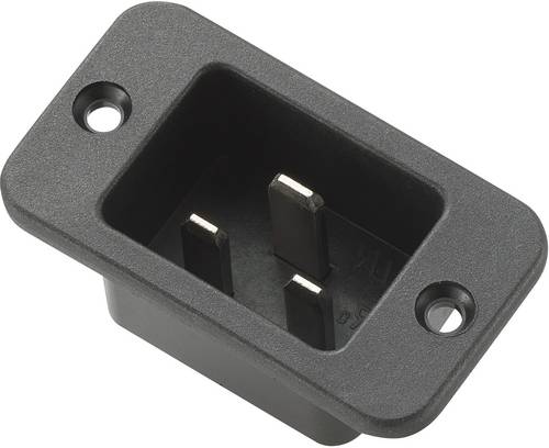 TRU Components 717547 Kaltgeräte-Steckverbinder Stecker, Einbau horizontal Gesamtpolzahl: 2 + PE 16