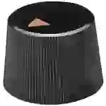 OKW A1316240 A1316240 Drehknopf mit Zeiger Schwarz (Ø x H) 16.4mm x 12.3mm 1St. OKW A1316240 A1316240 Drehknopf mit Zeiger Schwarz (Ø x H) 16.4mm x 12.3mm 1St.