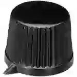 OKW A1613560 A1613560 Drehknopf Schwarz (Ø x H) 19.9mm x 15.5mm OKW A1613560 A1613560 Drehknopf Schwarz (Ø x H) 19.9mm x 15.5mm