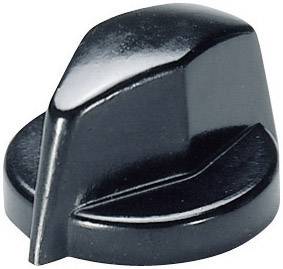 OKW A1311860 A1311860 Drehknopf mit Zeiger Schwarz (Ø x H) 18.8mm x 12.5mm 1St.