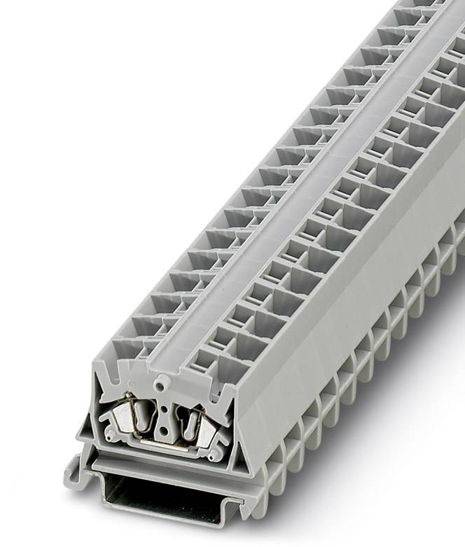 Phoenix Contact 3244300 Durchgangsklemme 10.4mm Zugfeder Grau 50St.