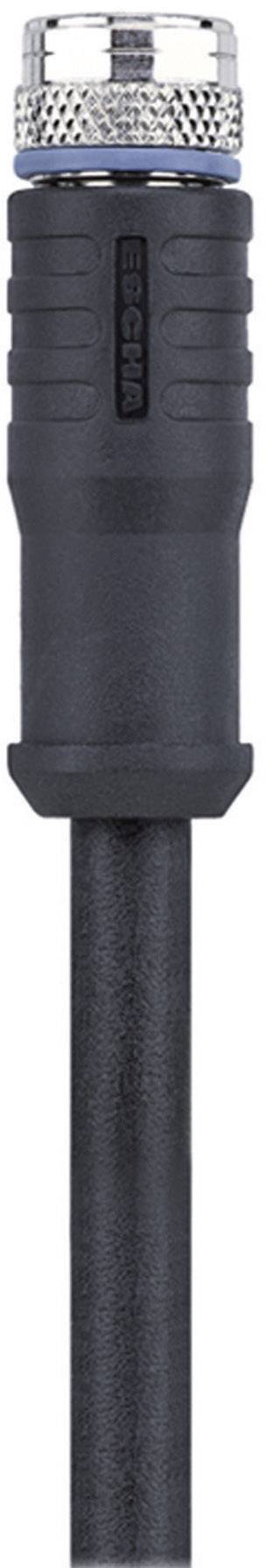 Escha 8046204 Sensor-/Aktor-Steckverbinder, konfektioniert M8 Buchse, gerade 2.00 m Polzahl Sensore