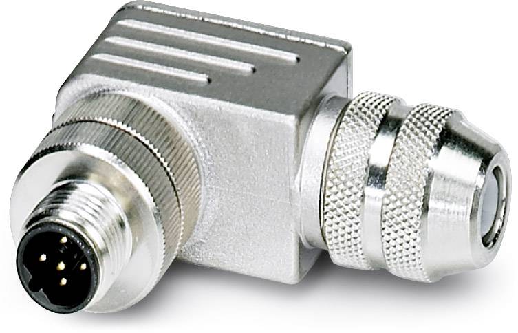 Phoenix Contact 1430417 Sensor-/Aktor-Datensteckverbinder M12 Stecker, gewinkelt Polzahl Sensoren: 5 1St.