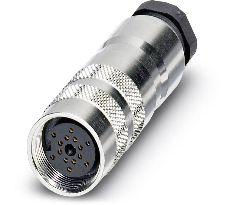 Phoenix Contact 1500554 Sensor-/Aktor-Steckverbinder, unkonfektioniert M16 Buchse, gerade Polzahl Sensoren: 14 1 St.