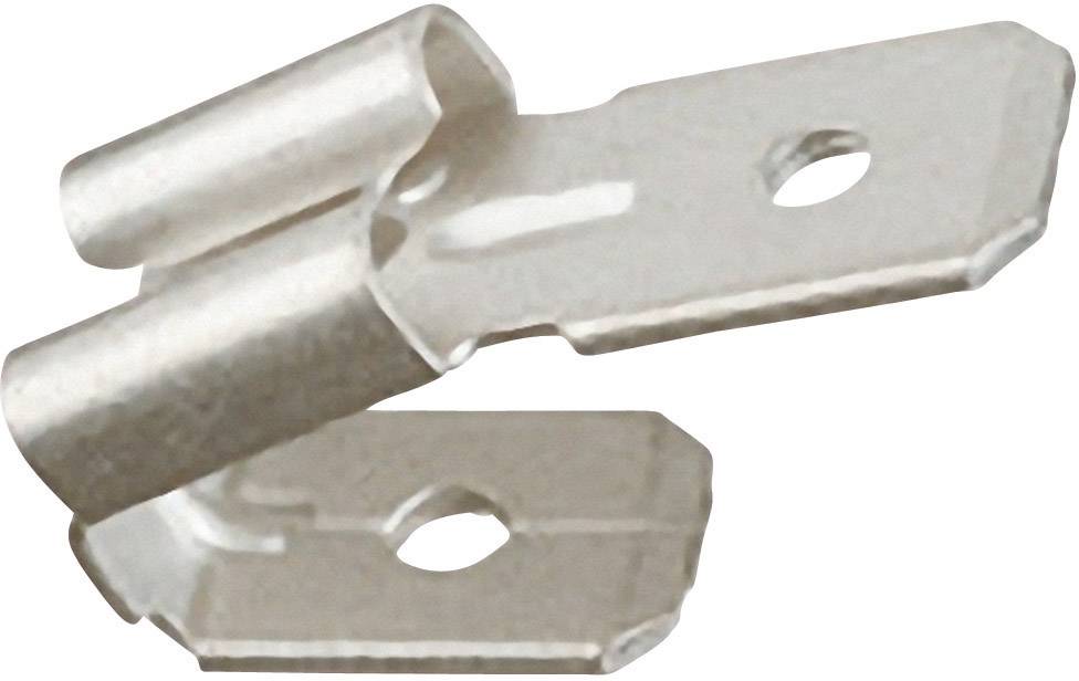 Klauke 725 Flachsteckverteiler Steckbreite: 6.3 mm Steckdicke: 0.8 mm 15 ° Unisoliert Metall