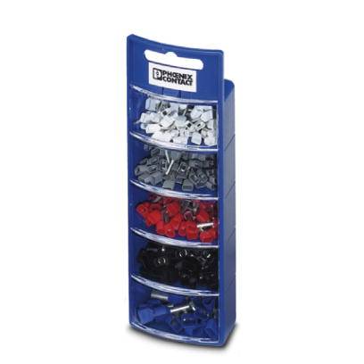 Phoenix Contact 3202986 Zwillings-Aderendhülsen-Sortiment Teilisoliert Weiß, Grau, Rot, Schwarz, Bl