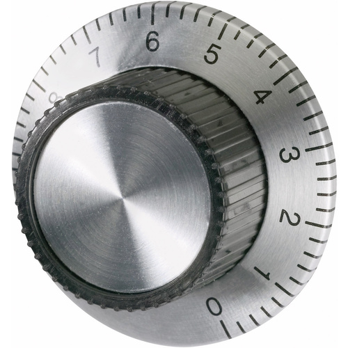 Bouton compte-tours aluminium (anodisé) (Ø x H) 37 mm x 15 mm 1 pcs.