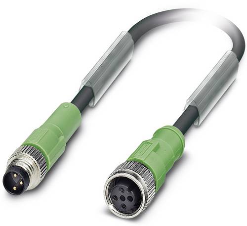 Phoenix Contact 1682333 Sensor-/Aktor-Steckverbinder, konfektioniert M12 Stecker, gerade, Buchse, g