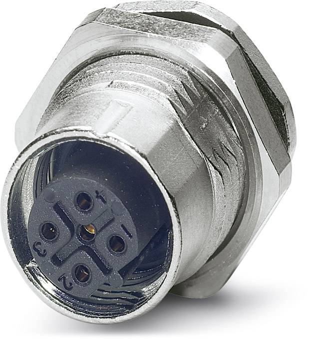Phoenix Contact 1543650 Sensor-/Aktor-Einbausteckverbinder M12 Buchse, Einbau Polzahl Sensoren: 5 20St.