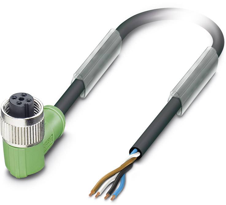 Phoenix Contact 1527731 Sensor-/Aktor-Steckverbinder, konfektioniert M12 Buchse, gewinkelt 10.00 m