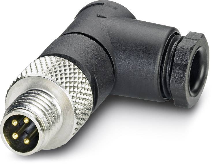 Phoenix Contact 1554209 Sensor-/Aktor-Steckverbinder, unkonfektioniert M8 Stecker, gewinkelt Polzah