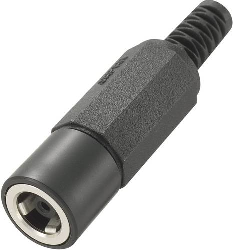 TRU Components Niedervolt-Steckverbinder Buchse, gerade 4 mm 1.45 mm