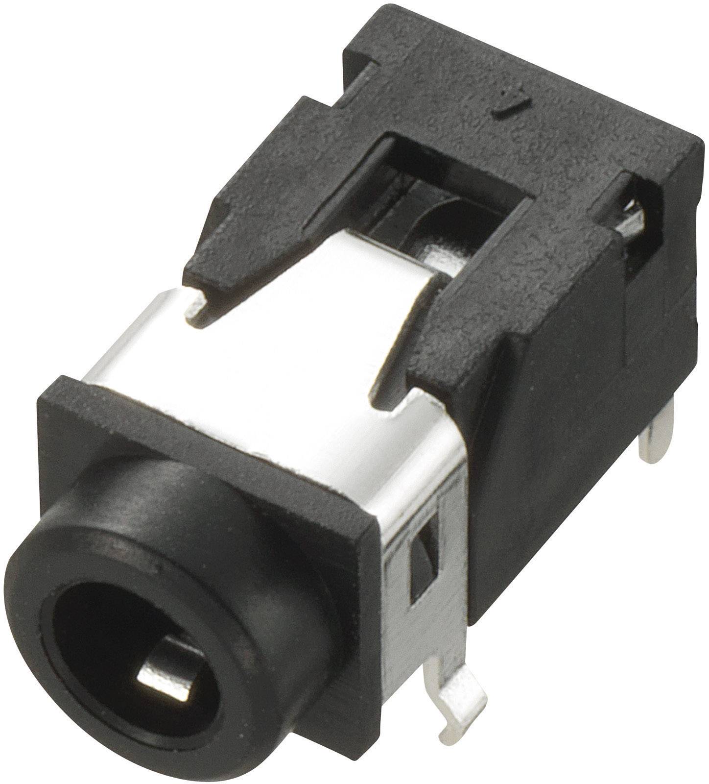 TRU Components 1572255 Klinken-Steckverbinder 3.5 mm Buchse, Einbau horizontal Polzahl: 4 Stereo Sc