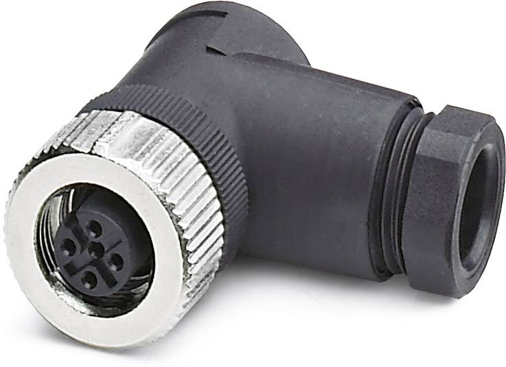 Phoenix Contact 1543414 Sensor-/Aktor-Steckverbinder, unkonfektioniert M12 Buchse, gewinkelt Polzahl Sensoren: 5 1 St.