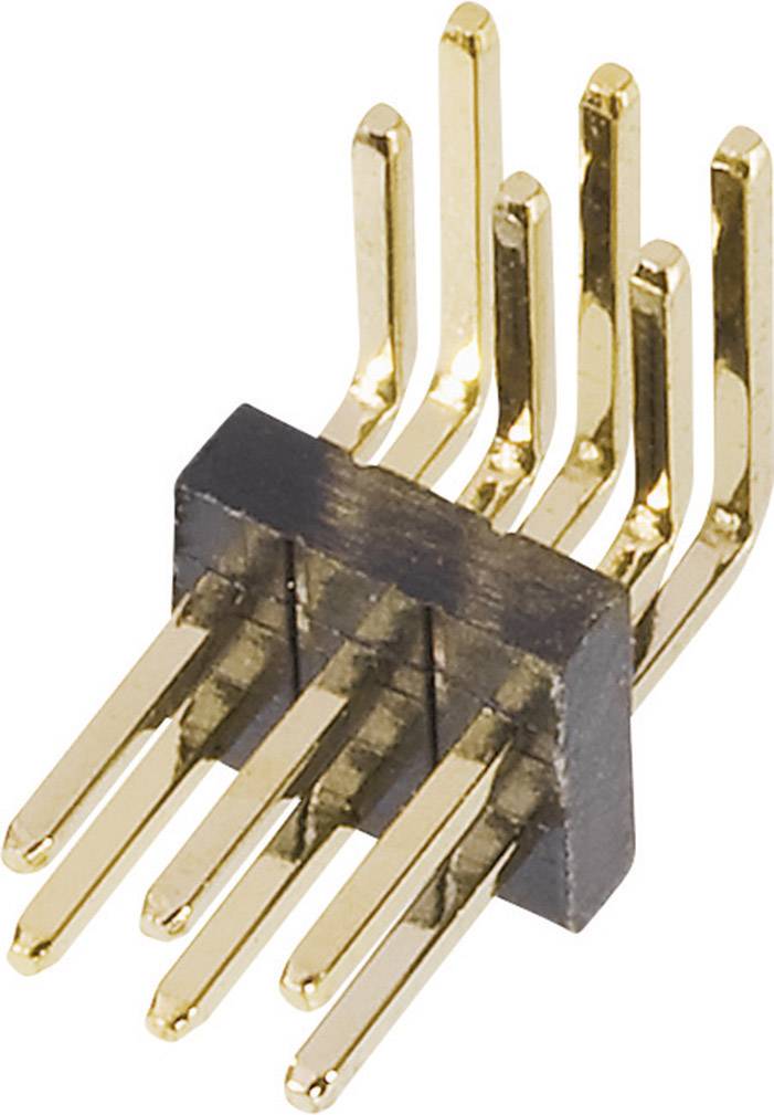 W & P Products Stiftleiste (Standard) Anzahl Reihen: 2 Polzahl je Reihe: 4 712-1-008-2-10-00