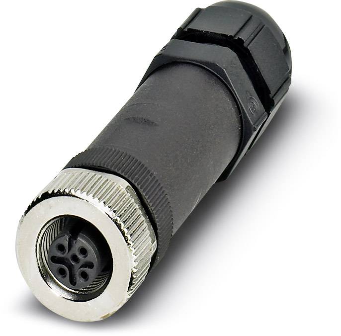 Phoenix Contact 1556838 Sensor-/Aktor-Steckverbinder, unkonfektioniert M12 Buchse, gerade Polzahl Sensoren: 5 1St.