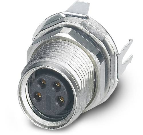 Phoenix Contact 1456129 Sensor-/Aktor-Einbausteckverbinder M8 Buchse, Einbau Polzahl Sensoren: 4 20