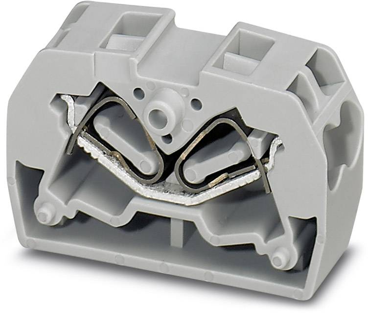 Phoenix Contact 3249172 Doppel-Mini-Flanschklemme 10.4mm Zugfeder Grau 50St.
