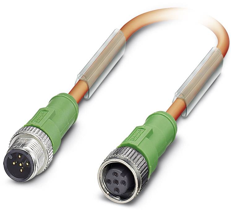Phoenix Contact 1693911 Sensor-/Aktor-Steckverbinder, konfektioniert M12 Stecker, gerade, Buchse, g