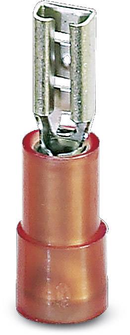 Phoenix Contact 3240050 Flachsteckhülse Steckbreite: 4.8mm Steckdicke: 0.5mm 180° Teilisoliert Rot 100St.