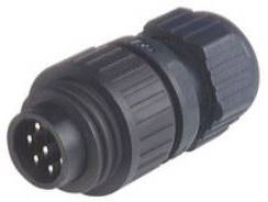 Phoenix Contact 1404644 Sensor-/Aktor-Steckverbinder, unkonfektioniert M12 Buchse, gerade Polzahl Sensoren: 4 1St.