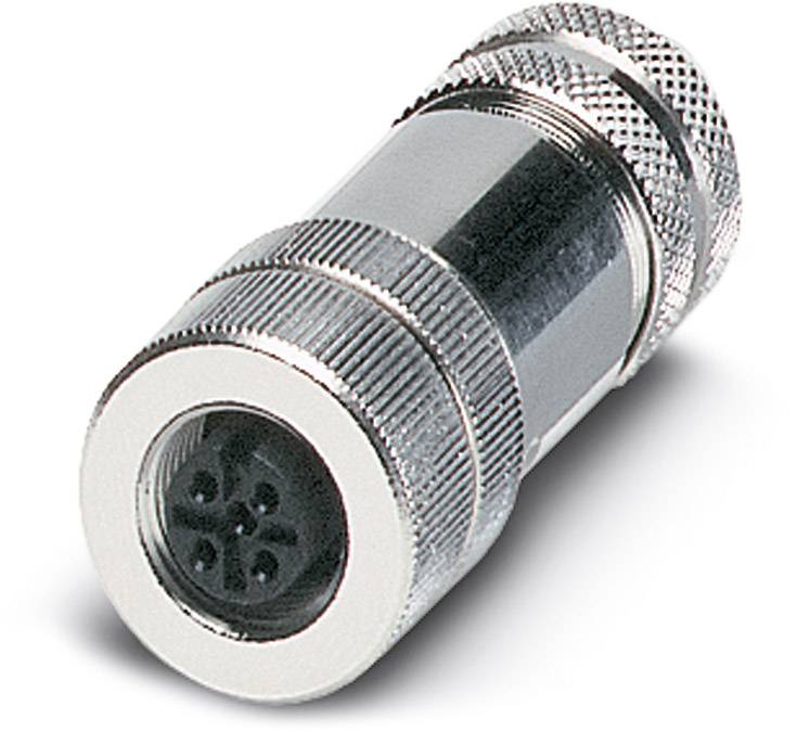 Phoenix Contact 1515170 Sensor-/Aktor-Steckverbinder, unkonfektioniert M12 Buchse, gerade Polzahl Sensoren: 4 1 St.