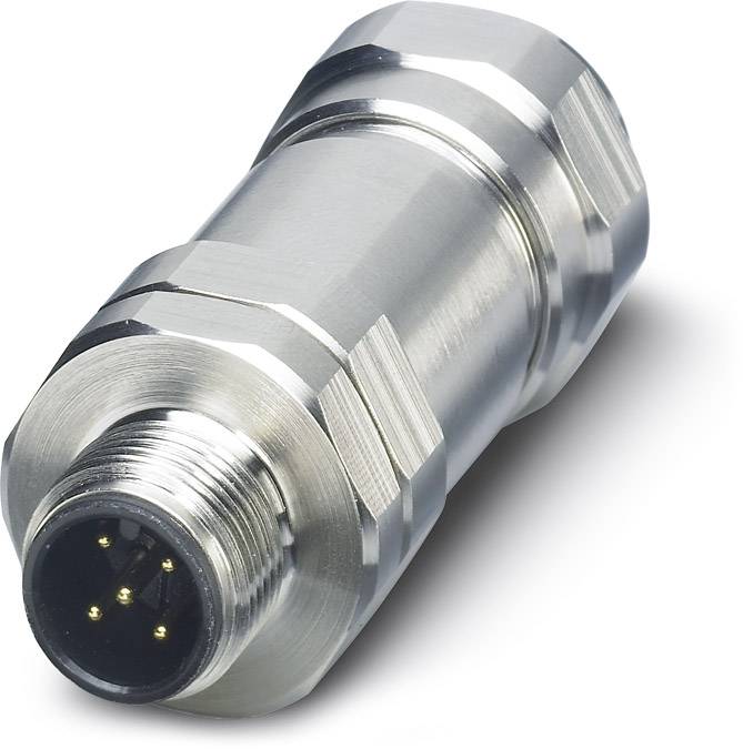 Phoenix Contact 1440012 Sensor-/Aktor-Steckverbinder, unkonfektioniert M12 Stecker, gerade Polzahl