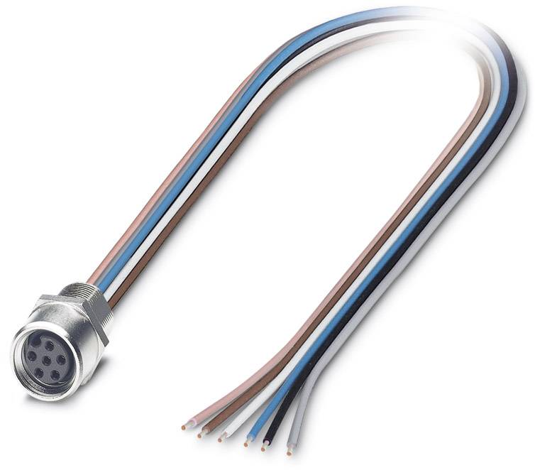 Phoenix Contact 1542677 Sensor-/Aktor-Einbausteckverbinder M8 Buchse, Einbau 0.50 m Polzahl Sensore
